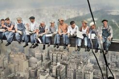 Iconic Men Having Lunch on a Skyscraper: A Symbol of Courage and Progress | Discover the World's Most Iconic Skyscrapers: Architecture, Design, and Innovation