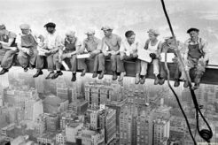 The Daring Image of "Lunch atop a Skyscraper" by Charles Ebbets Discover the World's Most Iconic Skyscrapers: Architecture, Design, and Innovation The Daring Image of "Lunch atop a Skyscraper" by Charles Ebbets | Discover the World's Most Iconic Skyscrapers: Architecture, Design, and Innovation