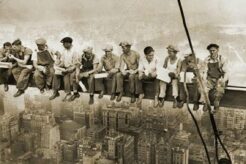 Daring Heights: Lunchtime on the Skyscraper's Peak | Discover the World's Most Iconic Skyscrapers: Architecture, Design, and Innovation