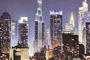 NYC's Towering Beacon: The Torch Skyscraper | Discover the World's Most Iconic Skyscrapers: Architecture, Design, and Innovation