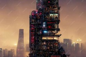 Cyberpunk Skyscrapers: A Symbol of Power and Inequality in the Cyberpunk Genre Discover the World's Most Iconic Skyscrapers: Architecture, Design, and Innovation Cyberpunk Skyscrapers: A Symbol of Power and Inequality in the Cyberpunk Genre | Discover the World's Most Iconic Skyscrapers: Architecture, Design, and Innovation