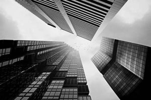 Skyscraper Appeal: Uncover the Allure of Black and White Skyscraper Wallpaper | Discover the World's Most Iconic Skyscrapers: Architecture, Design, and Innovation