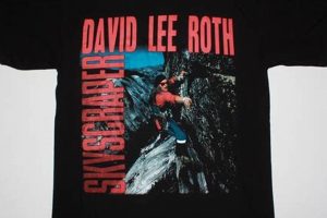 Iconic 'David Lee Roth Skyscraper' T-Shirt: Embodiment of 80s Rock | Discover the World's Most Iconic Skyscrapers: Architecture, Design, and Innovation