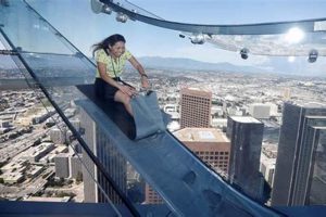 Experience the Thrill: Downtown LA's Skyscraper Slide Adventure | Discover the World's Most Iconic Skyscrapers: Architecture, Design, and Innovation
